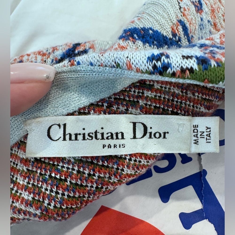 RARE Christian Dior Embroidery design knit sweatshirt, RARE - Picture 3 of 5